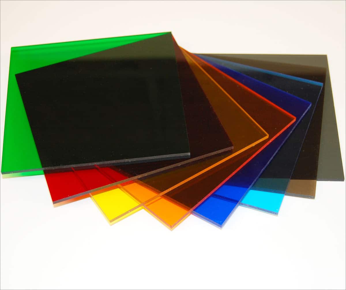 Nhựa Acrylic giả kính tươi sắc và độ bóng cao