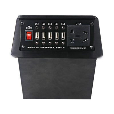 Ổ usb âm bàn, âm sàn cao cấp phù hợp showroom LG-L0425 10