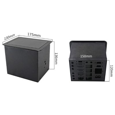 Ổ usb âm bàn, âm sàn cao cấp phù hợp showroom LG-L0425 11