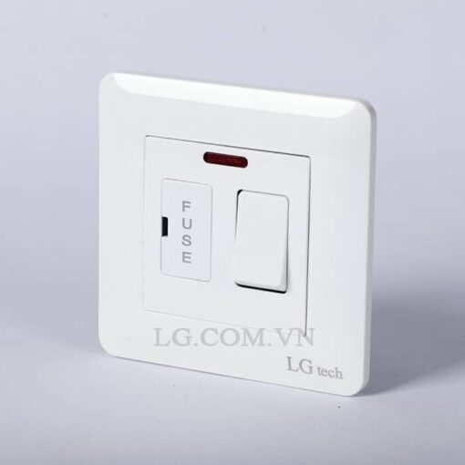 Công tắc ngắt 2 cực có cầu chì bảo vệ an toàn 13A LG-TT-112 3