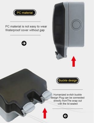 Hộp điện chống nước ngoài trời tiêu chuẩn IP66 LG tech LG-DNT-002 11