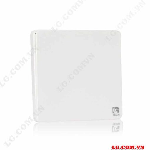 Công tắc đơn 1 chiều, màu trắng tràn viền LG Tech LG-AB-K1-001 1