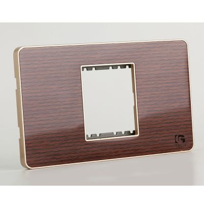 Mặt Wallplate vân gỗ, size 36mm LG tech LG-LY-L17-012 7