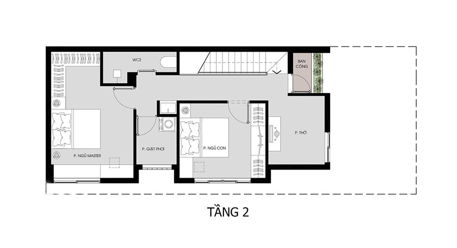 ban-ve-mat-bang-lau-1-mau-thiet-ke-nha-1-tret-1-lau-5x10m Bản vẽ mặt bằng công năng lầu 1