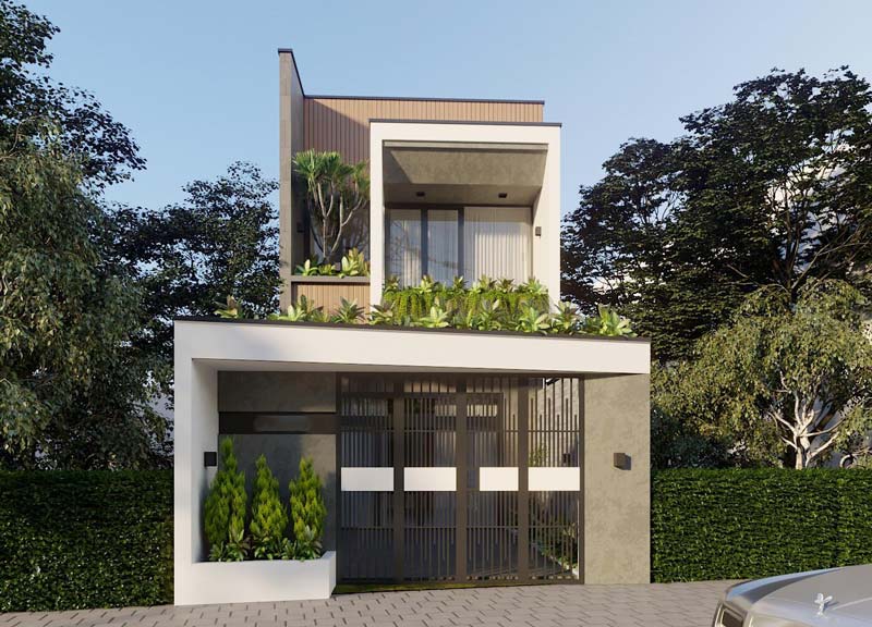 ban-ve-nha-1-tret-1-lau-4x12-hien-dai-3 Bản vẽ nhà 1 trệt 1 lầu 4x12m hiện đại