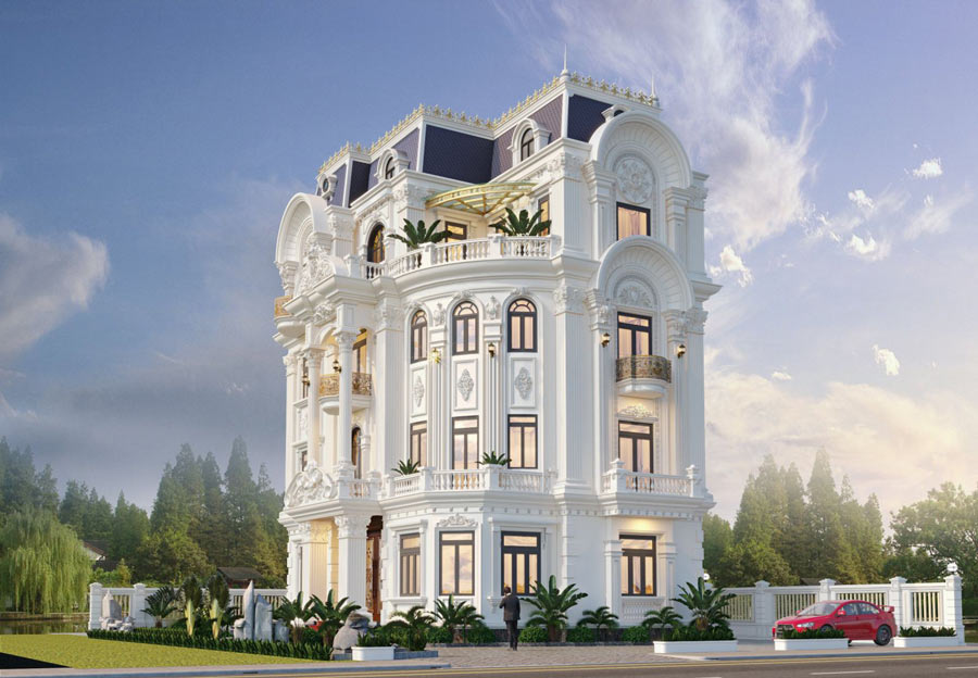 Biệt thự kiểu Pháp 5 tầng là gì? Có nguồn gốc từ đâu?