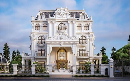 Hệ mái toát lên sự bề thế, đồ sộ