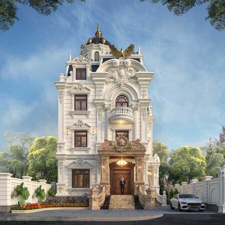 cac-luu-y-khi-thiet-ke-thi-cong-biet-thu-kieu-phap-7 7. Chi phí đầu tư