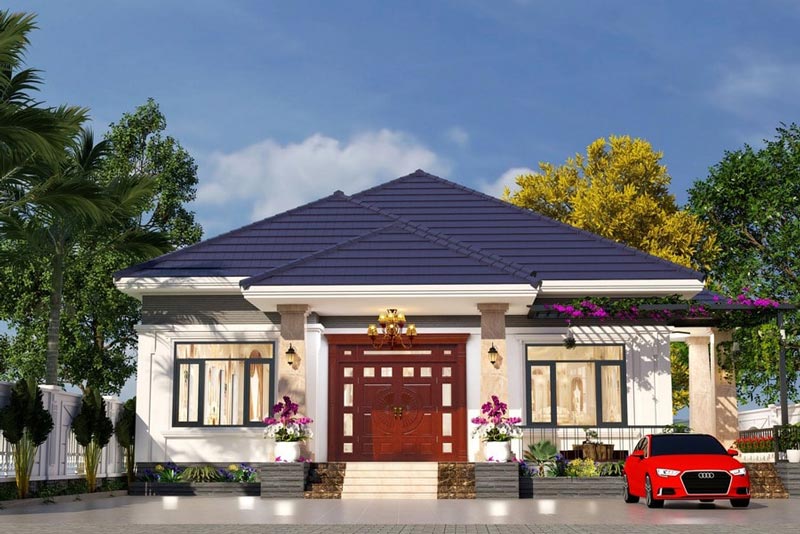 Chi phí xây nhà mái Nhật 1 tầng trọn gói là bao nhiêu?