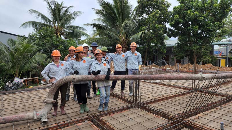 Đội ngũ nhân công kinh nghiệm và chuyên nghiệp