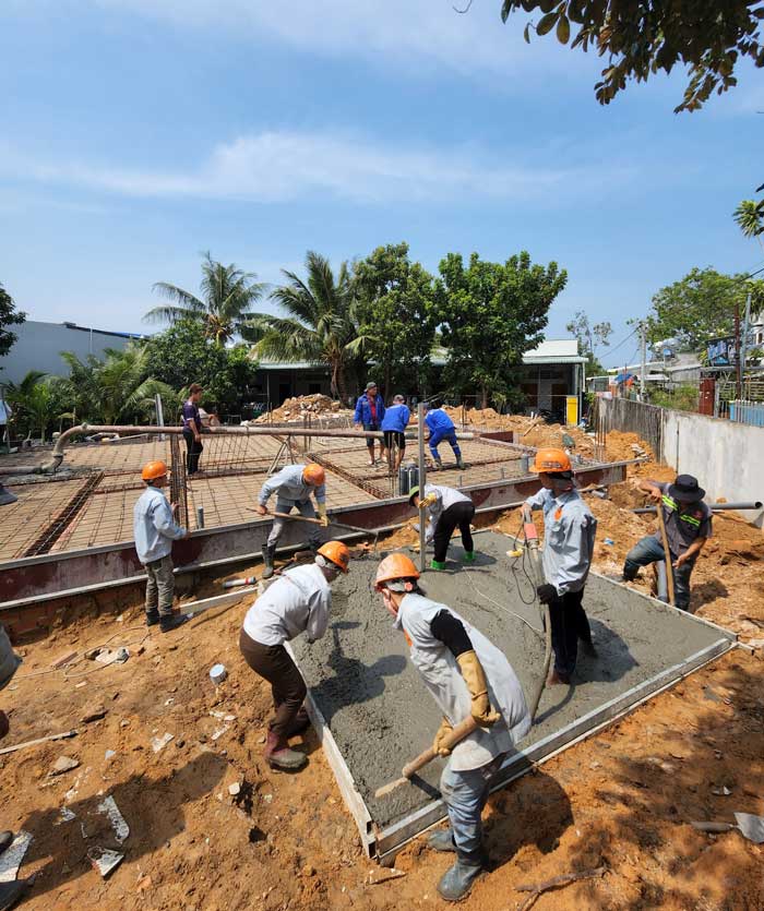 Đội ngũ nhân công kinh nghiệm và chuyên nghiệp