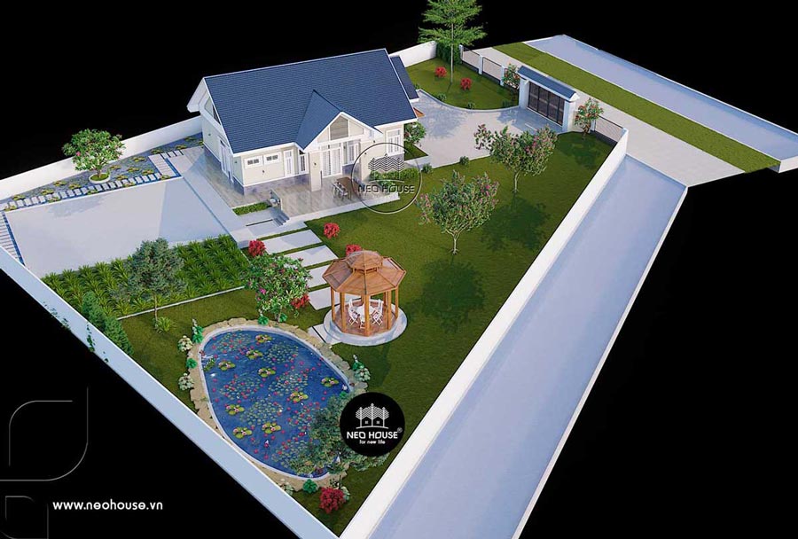 mat-bang-biet-thu-san-vuon-1-tang-3-phong-ngu-2 Mặt bằng biệt thự sân vườn 1 tầng 3 phòng ngủ