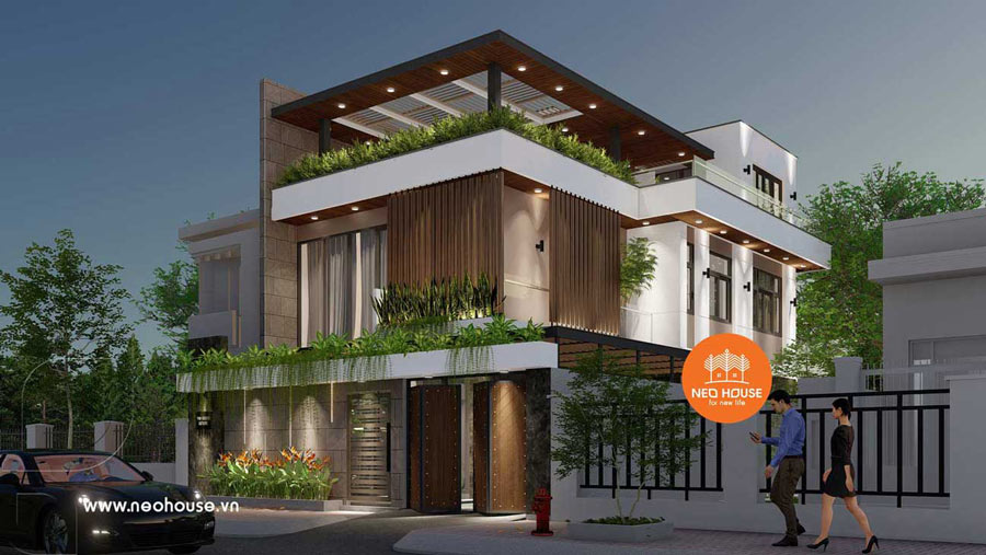 mat-bang-biet-thu-san-vuon-2-tang-1-tum Mặt bằng biệt thự sân vườn 2 tầng 1 tum không gian mở