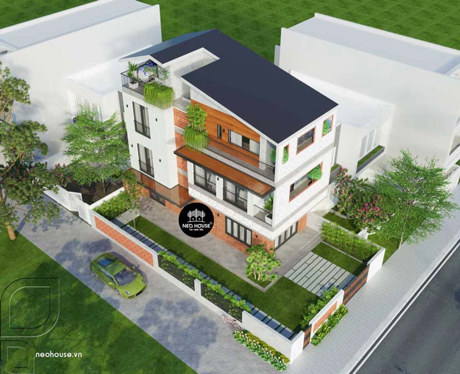 mat-bang-biet-thu-san-vuon-3-tang-hien-dai-1 Mặt bằng biệt thự sân vườn 3 tầng hiện đại