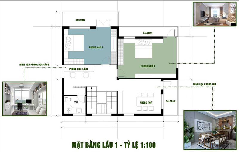 mat-bang-lau-1-nha-pho-8m-2-tang-mai-lech Mặt bằng lầu 1 nhà phố 2 tầng mặt tiền 8m mái lệch