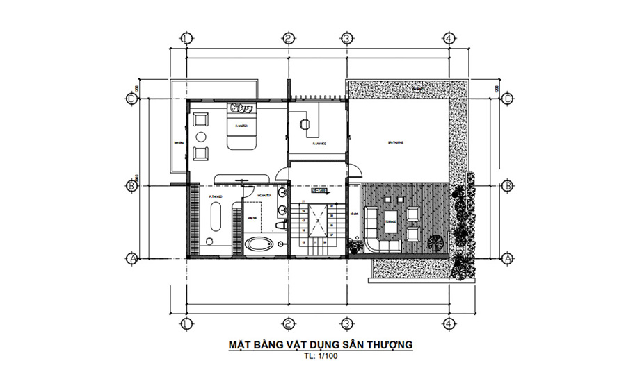 mat-bang-lau-2-biet-thu-nghi-duong-3-tang-hien-dai Mặt bằng biệt thự nghỉ dưỡng 3 tầng hiện đại với công năng lầu 2