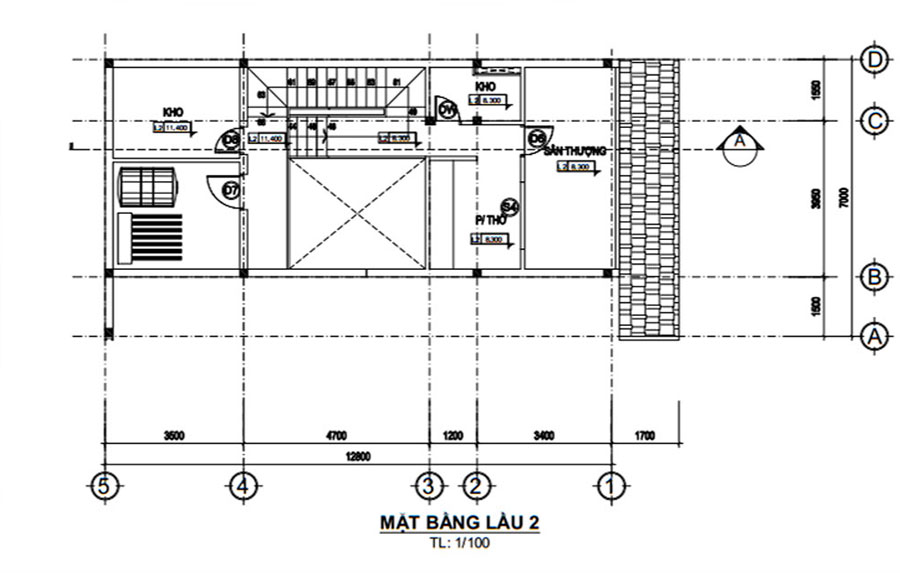 mat-bang-lau-2-biet-thu-san-vuon-3-tang-hien-dai Mặt bằng lầu 2 biệt thự sân vườn 3 tầng hiện đại