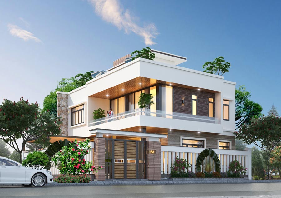 mau-biet-thu-1-tret-1-lau-hien-dai-5 Mẫu biệt thự 1 trệt 1 lầu hiện đại