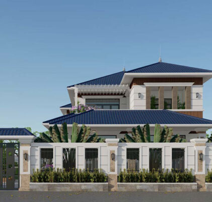 35+ Mẫu mặt bằng biệt thự 200m2 đẹp được yêu thích nhất 11 Mẫu biệt thự 1 trệt 1 lầu mái thái