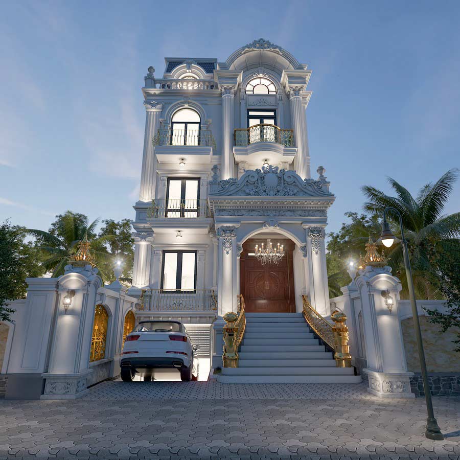 mau-biet-thu-3-tang-kieu-phap-5-phong-ngu-1 Mẫu biệt thự 3 tầng kiểu Pháp 5 phòng ngủ