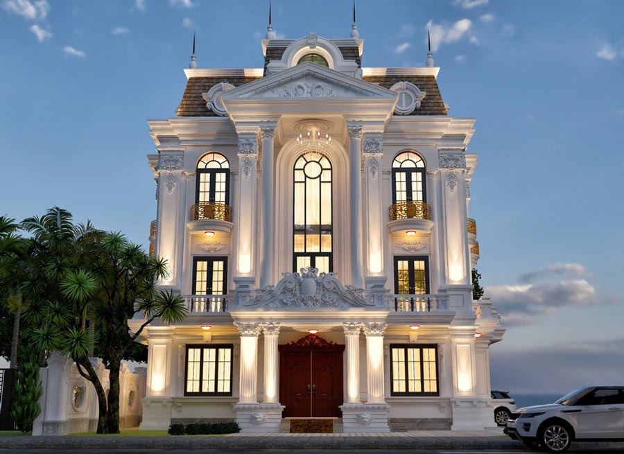 mau-biet-thu-3-tang-kieu-phap-6-phong-ngu-2 Mẫu biệt thự 3 tầng kiểu Pháp 6 phòng ngủ