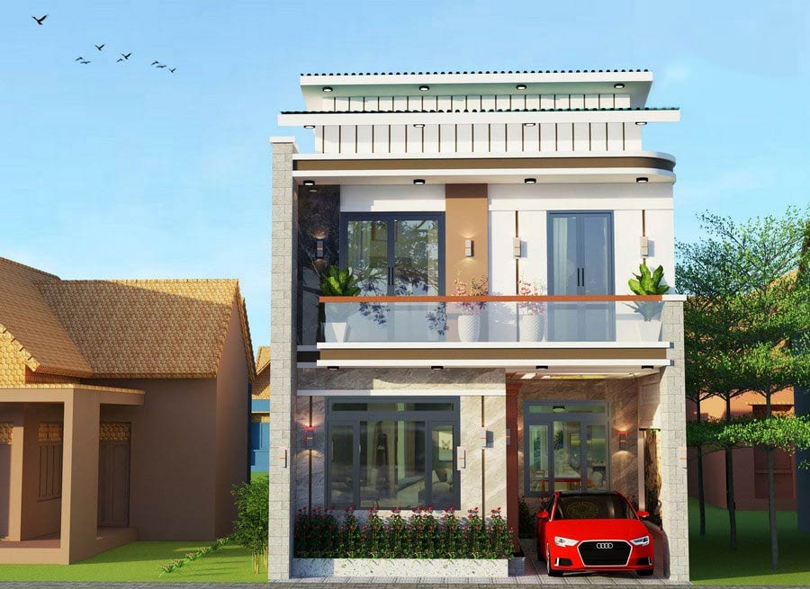 mau-nha-1-tret-1-lau-7x15-hien-dai-1 Mẫu nhà 1 trệt 1 lầu 7x15 hiện đại