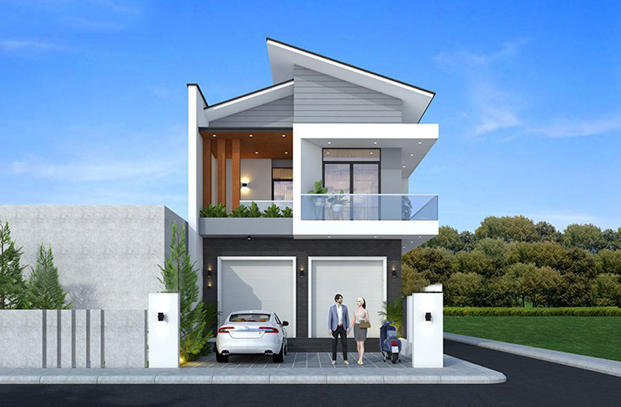 mau-nha-1-tret-1-lau-7x15-mai-lech-4 Mẫu nhà 1 trệt 1 lầu 7x15 mái lệch