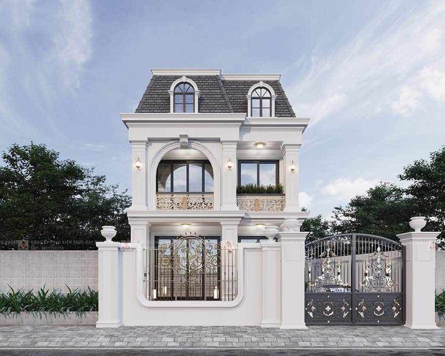 mau-nha-1-tret-1-lau-7x15-tan-co-dien-2 Mẫu nhà 1 trệt 1 lầu 7x15 tân cổ điển