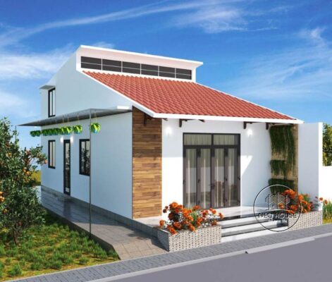 15+ Mẫu Nhà Cấp 4 Mái Tôn 3 Phòng Ngủ Đẹp Sang Trọng 2024 5 Mẫu nhà cấp 4 mái tôn 3 phòng ngủ có gác lửng