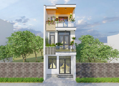 mau-nha-ong-dep-3-tang-4m-3 Mẫu nhà ống đẹp 3 tầng 4m