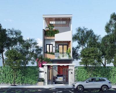 mau-nha-ong-dep-3-tang-5m-3 Mẫu nhà ống đẹp 3 tầng 5m