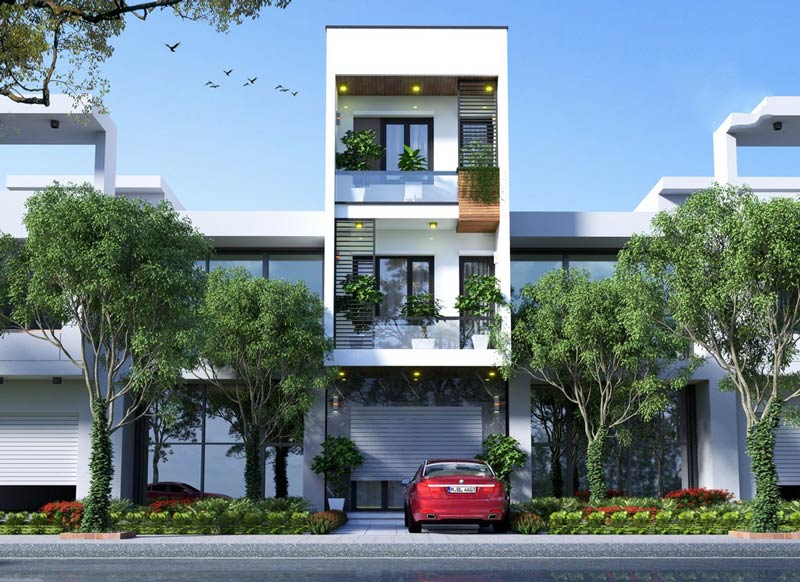 mau-nha-ong-dep-3-tang-5m-4 Mẫu nhà ống đẹp 3 tầng 5m