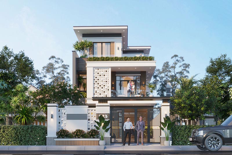 mau-nha-ong-dep-3-tang-7m-3 Mẫu mặt tiền nhà 3 tầng đẹp 7m