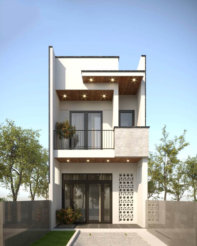 Gợi ý 15 mẫu nhà phố 2 tầng ngang 6m đẹp hot nhất hiện nay 2