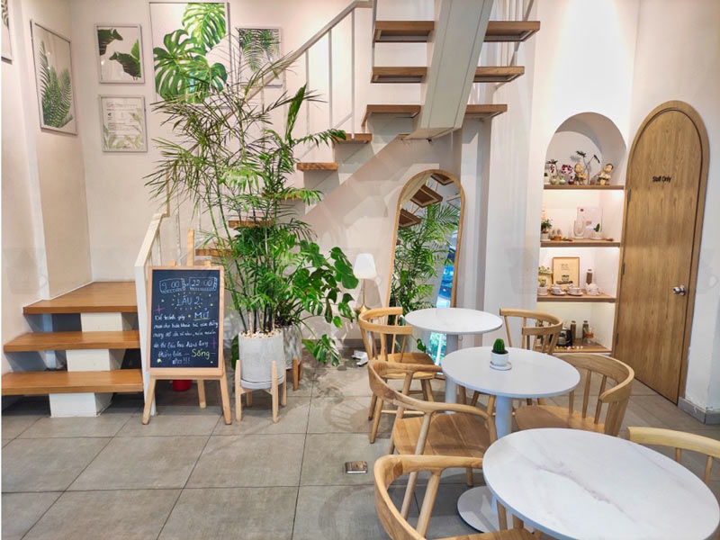 mau-thiet-ke-quan-tra-sua-2-tang-dep-anh-14 Những mẫu thiết kế quán trà sữa 2 tầng được yêu thích nhất