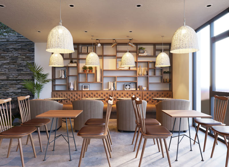 mau-thiet-ke-quan-tra-sua-2-tang-dep-anh-18 Những mẫu thiết kế quán trà sữa 2 tầng được yêu thích nhất