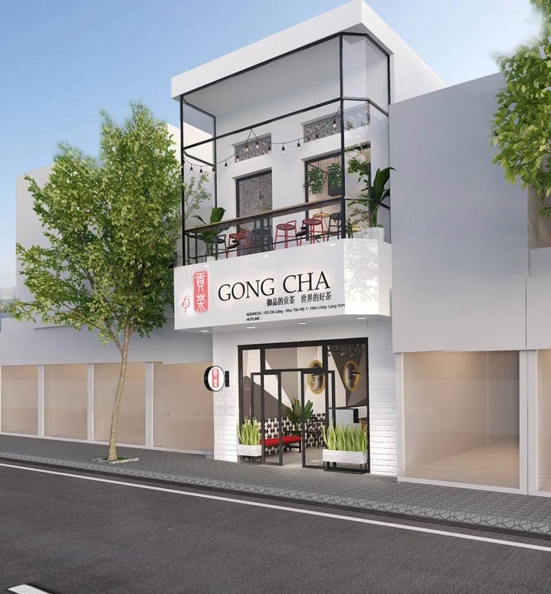 mau-thiet-ke-quan-tra-sua-2-tang-dep-anh-3 Những mẫu thiết kế quán trà sữa 2 tầng được yêu thích nhất