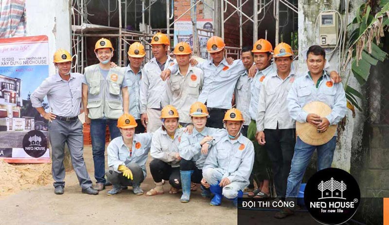 NEOHOUSE - Đơn vị thiết kế thi công nhà 1 trệt 2 lầu uy tín