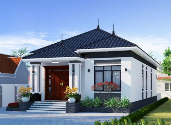 Nhà 1 tầng mái Nhật là gì?