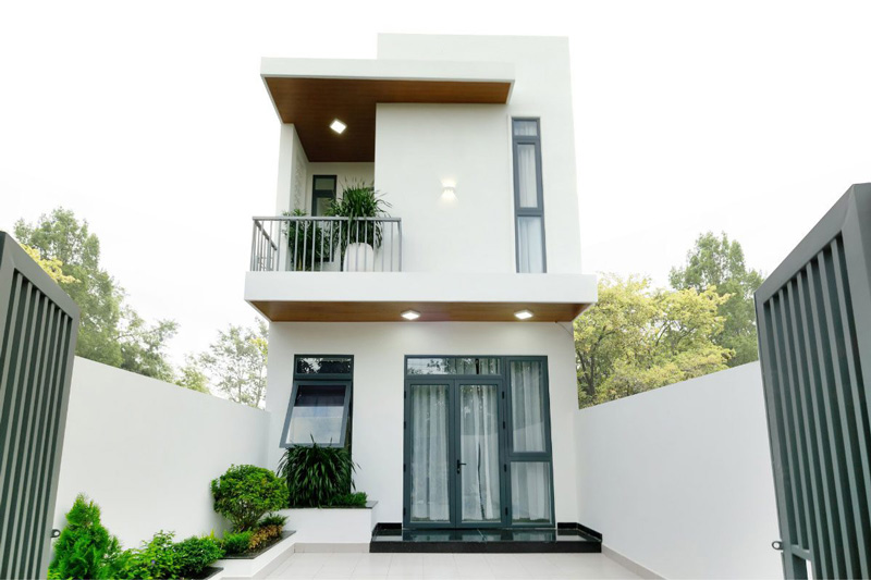 Mẫu thiết kế nhà 2 tầng 70m2 tối ưu chi phí
