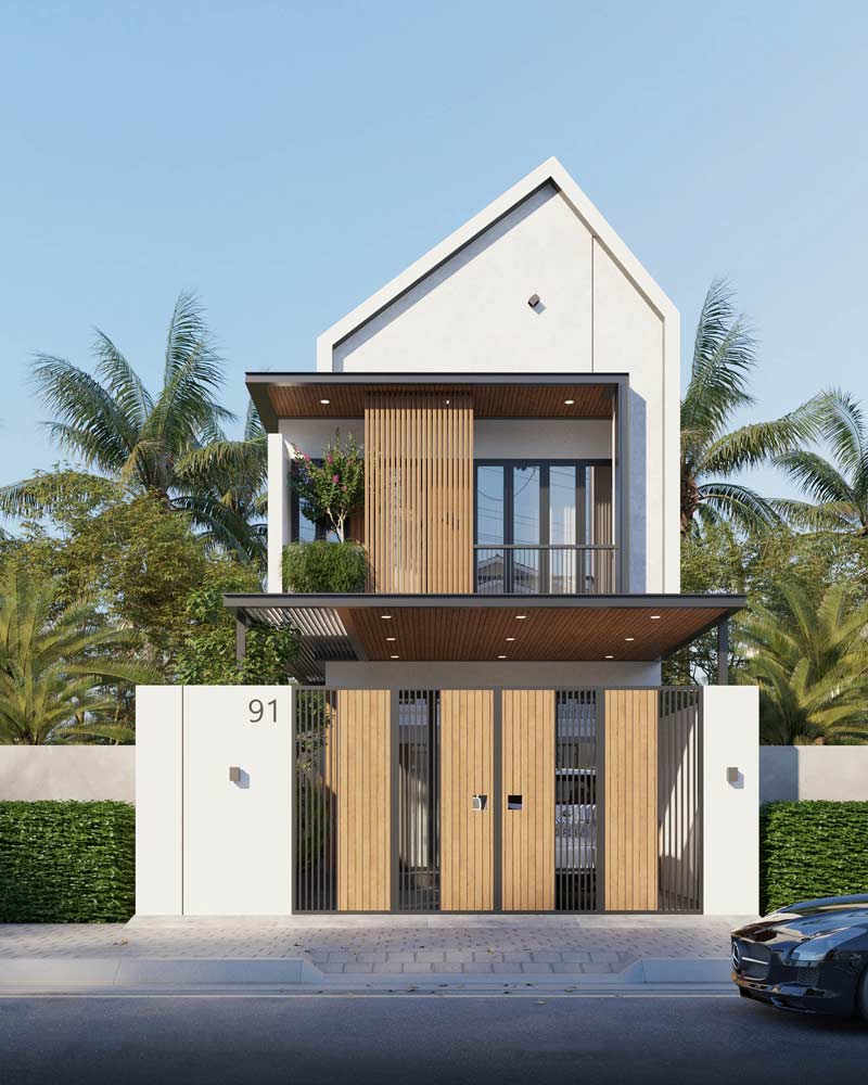 Mẫu nhà phố 2 tầng 8x13. Ảnh 12