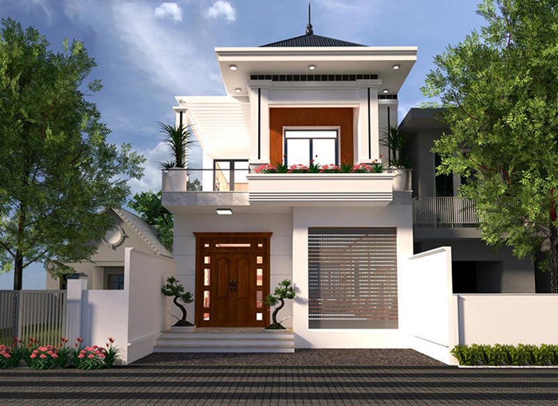 Mẫu nhà phố 2 tầng 8x13. Ảnh 4