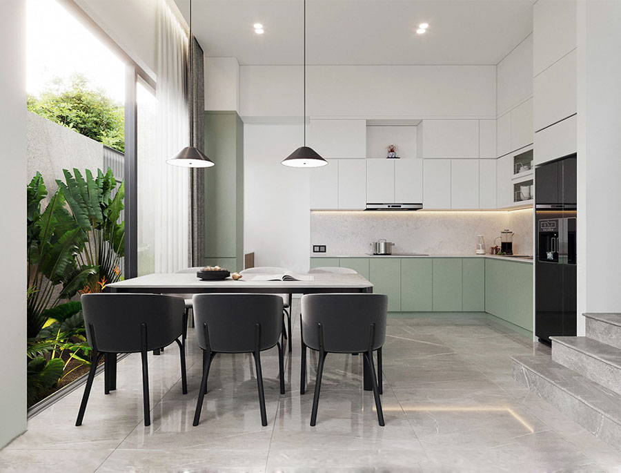 noi-that-mau-thiet-ke-nha-1-tret-1-lau-5x10m-4 Thiết kế nội thất phòng bếp và ăn