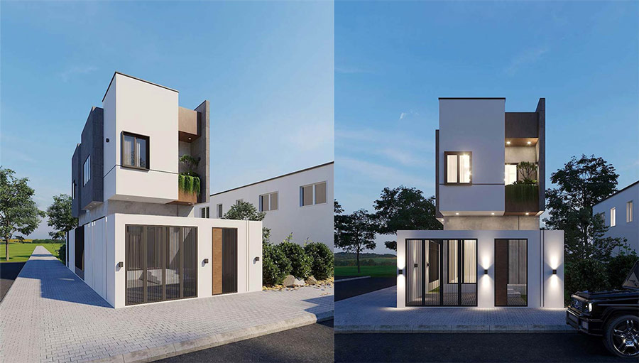 phoi-canh-mau-thiet-ke-nha-1-tret-1-lau-5x10m-2 Phối cảnh mặt tiền mẫu thiết kế nhà 1 trệt 1 lầu 5x10m đẹp