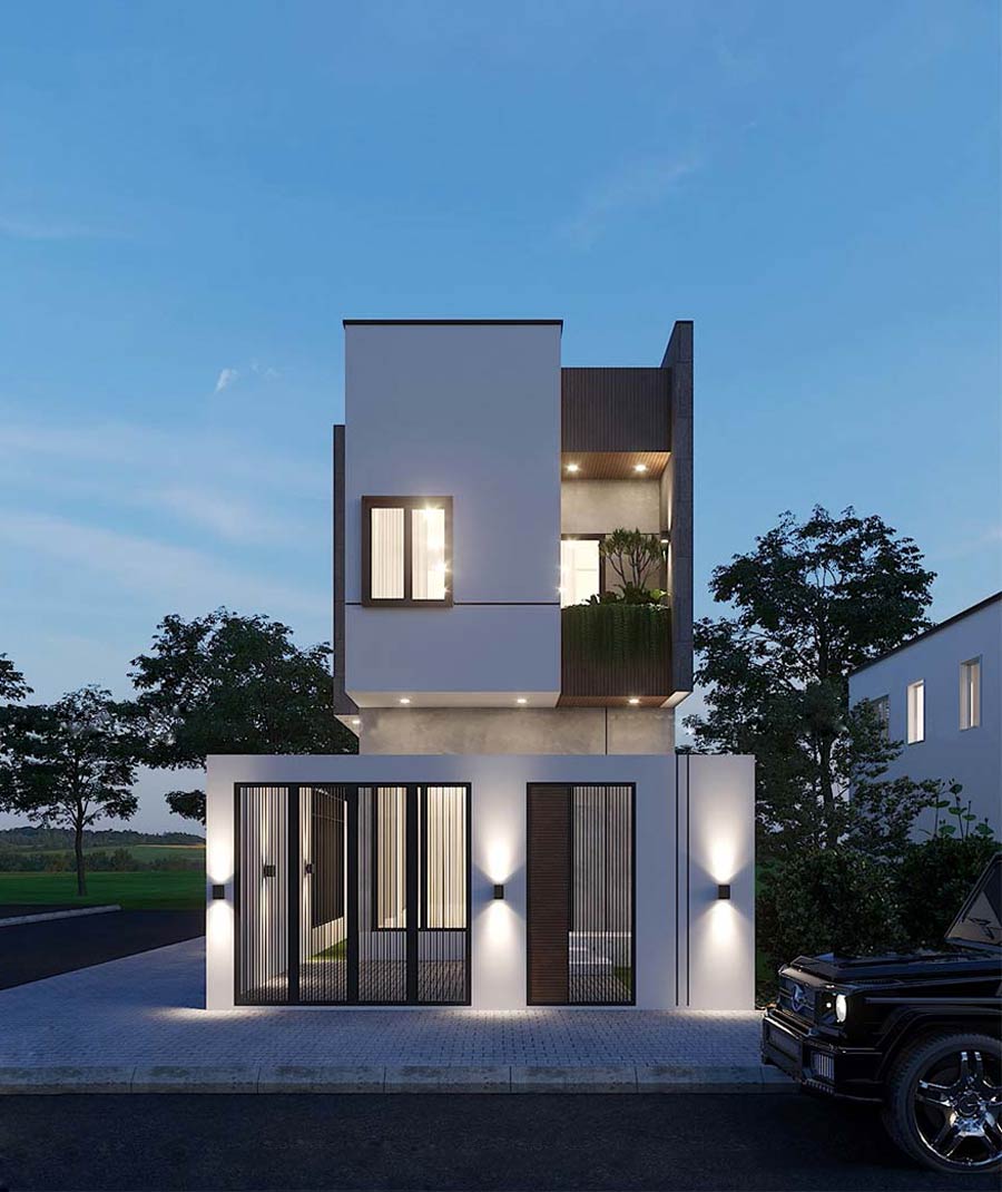 phoi-canh-mau-thiet-ke-nha-1-tret-1-lau-5x10m Phối cảnh mặt tiền mẫu thiết kế nhà 1 trệt 1 lầu 5x10m đẹp