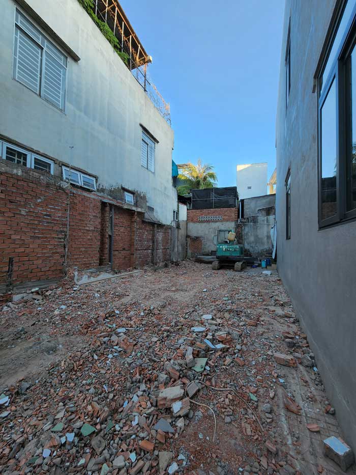 Thi công hoàn thiện mẫu nhà phố 2 tầng 4x20m