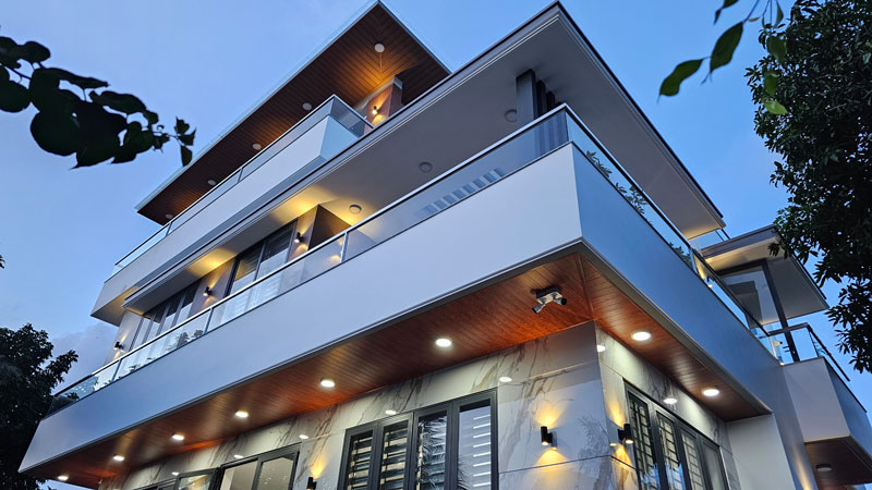 Thi công hoàn thiện nhà phố 2 tầng 8x13