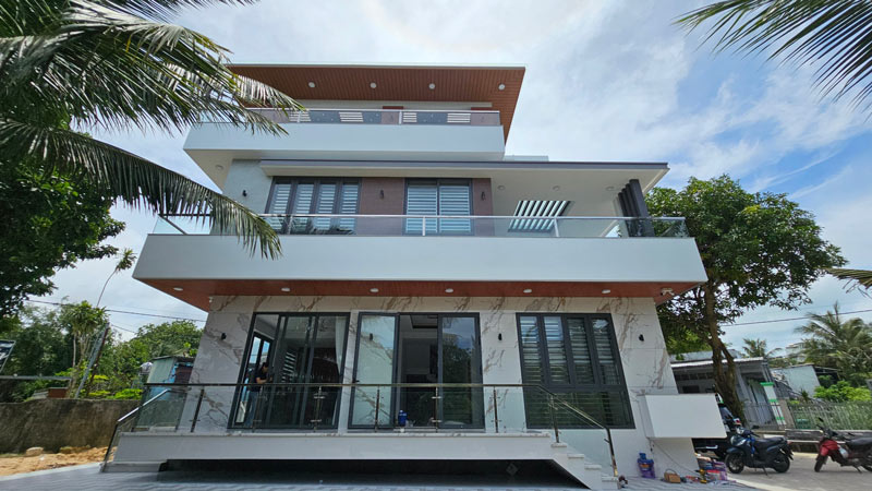 Thi công hoàn thiện nhà phố 2 tầng 8x13