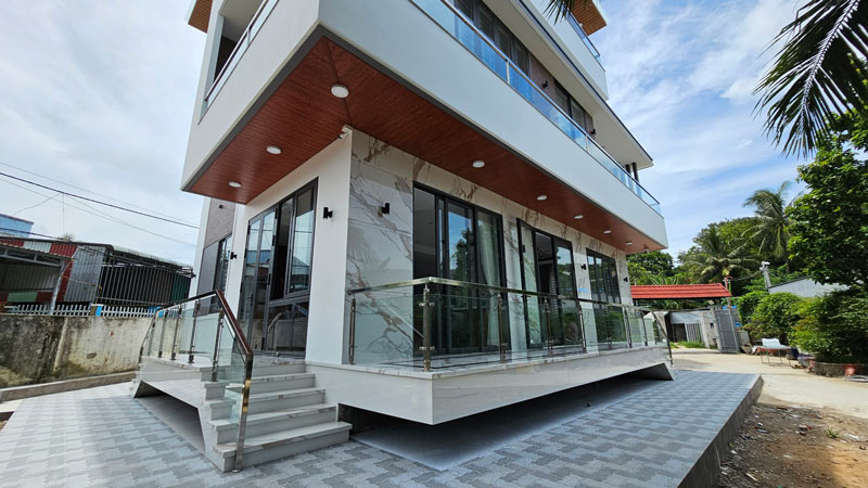 Thi công hoàn thiện nhà phố 2 tầng 8x13