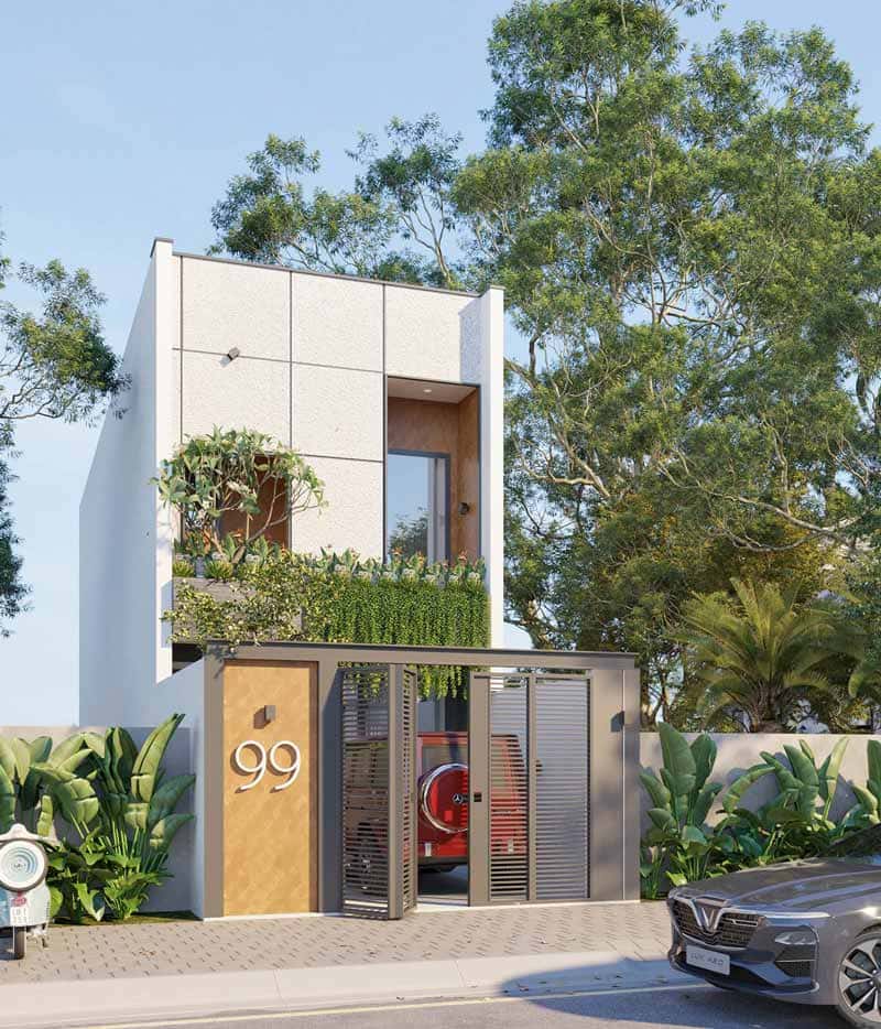 thiet-ke-4x12-nha-1-tret-1-lau-co-gara-3 Mẫu thiết kế 4x12 1 trệt 1 lầu có gara